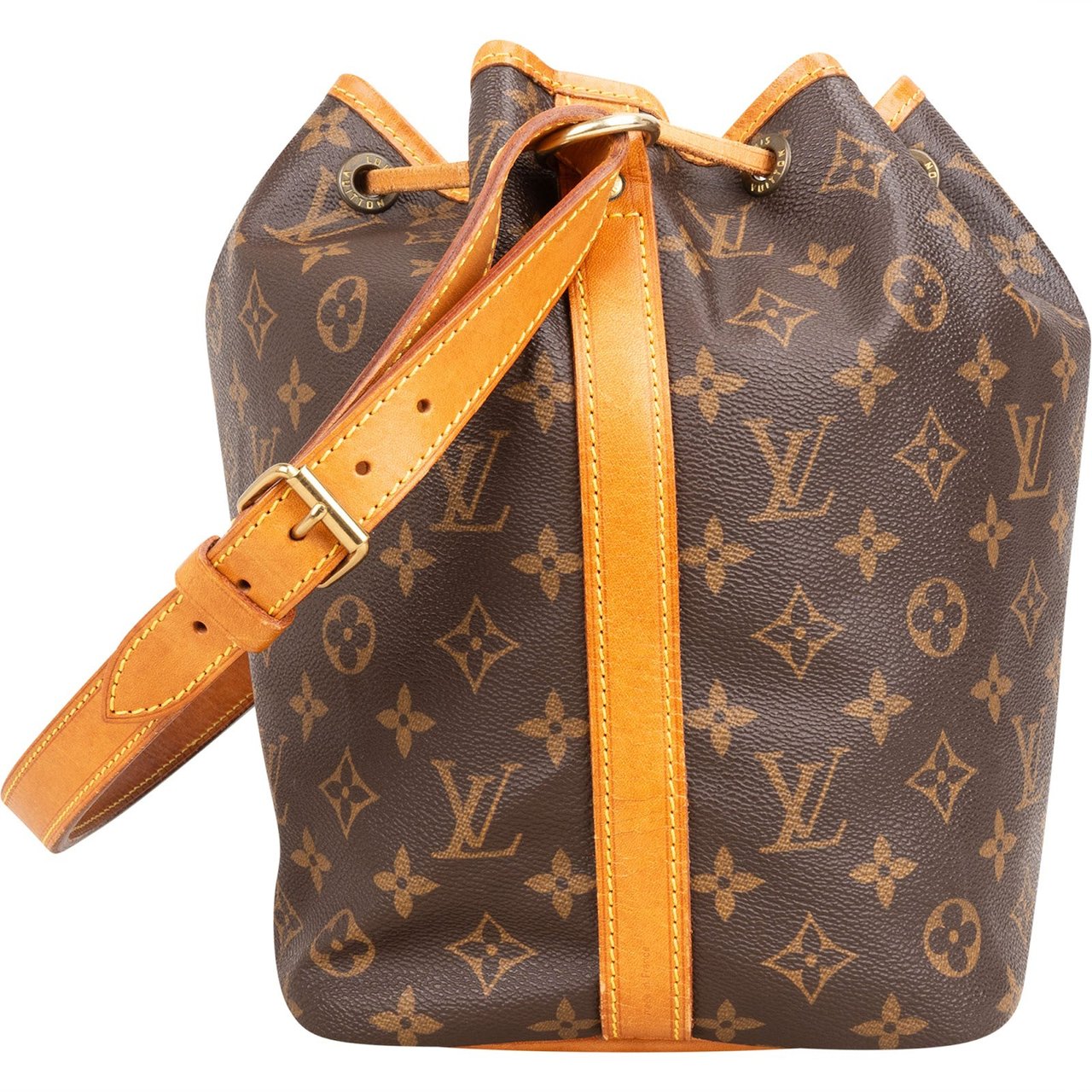 Louis Vuitton Monogram Canvas Sac Noé Petit Shoulder Bag Bruin