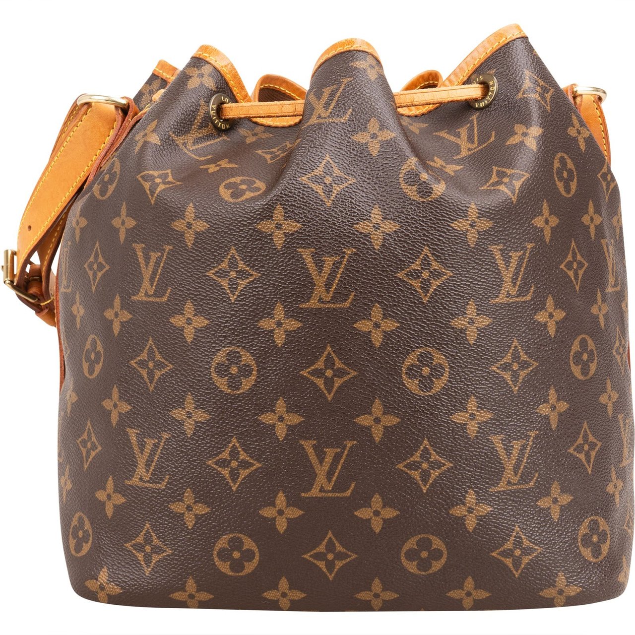 Louis Vuitton Monogram Canvas Sac Noé Petit Shoulder Bag Bruin