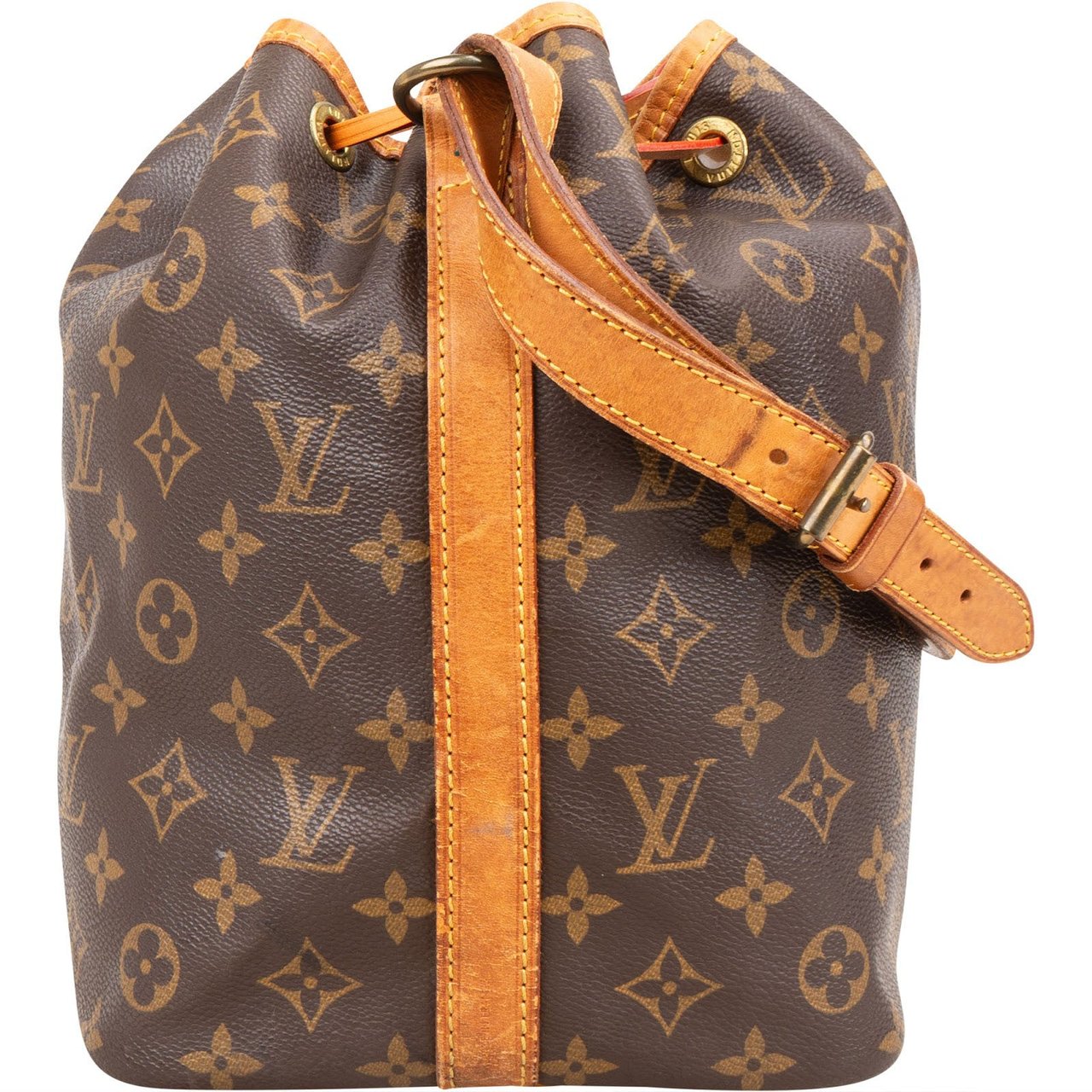 Louis Vuitton Monogram Canvas Sac Noé Petit Shoulder Bag Bruin