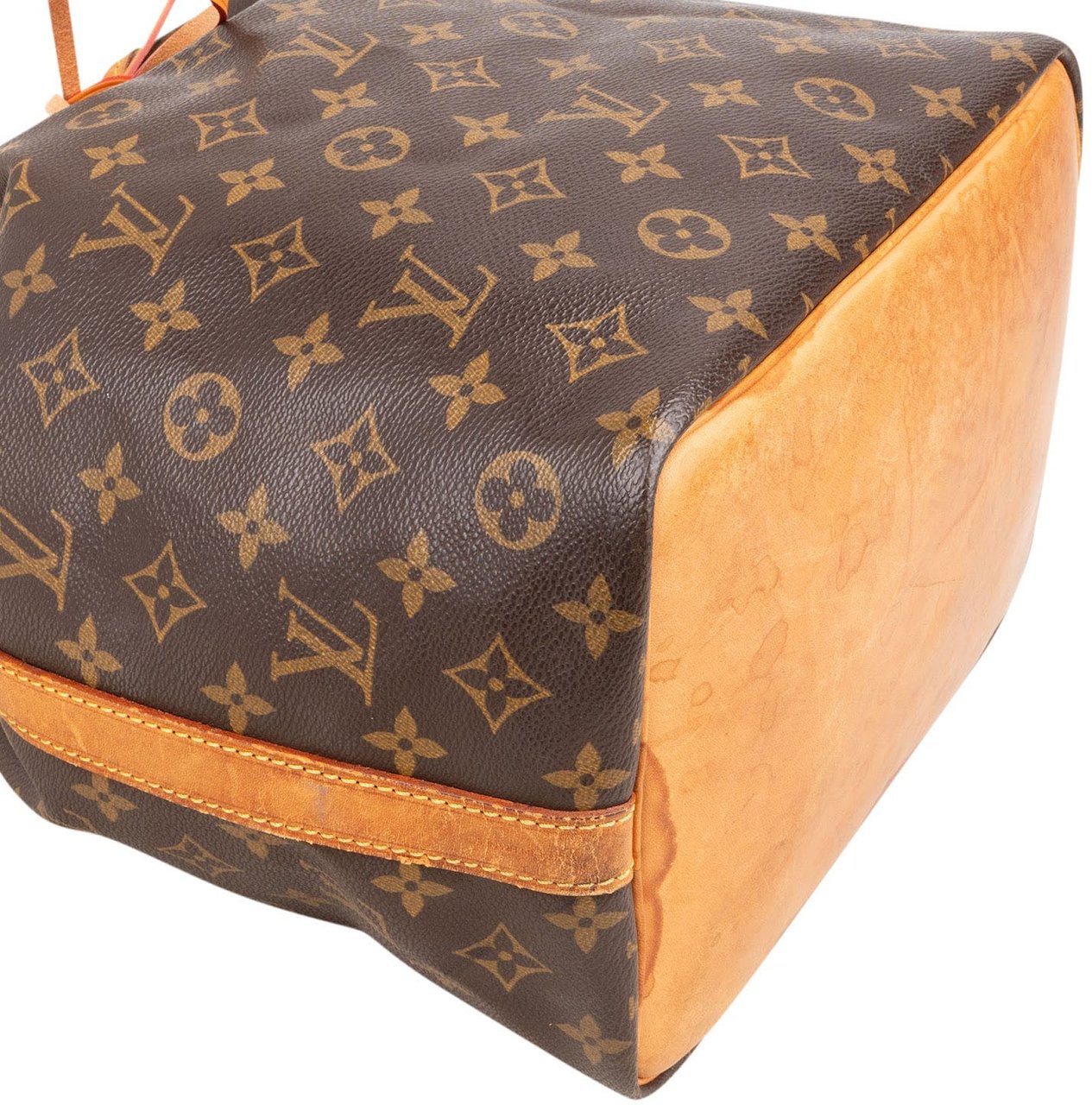 Louis Vuitton Monogram Canvas Sac Noé Petit Shoulder Bag Bruin