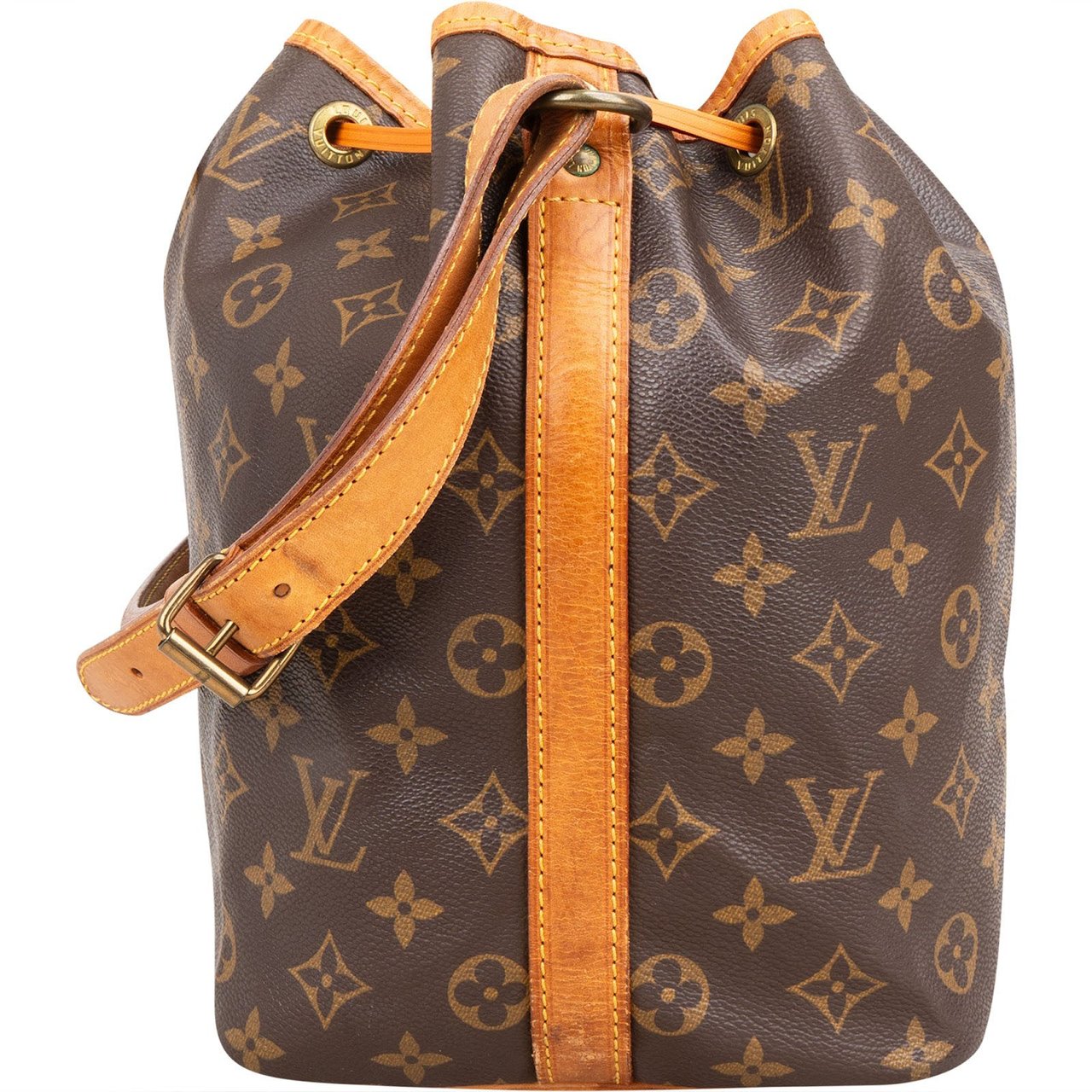Louis Vuitton Monogram Canvas Sac Noé Petit Shoulder Bag Bruin