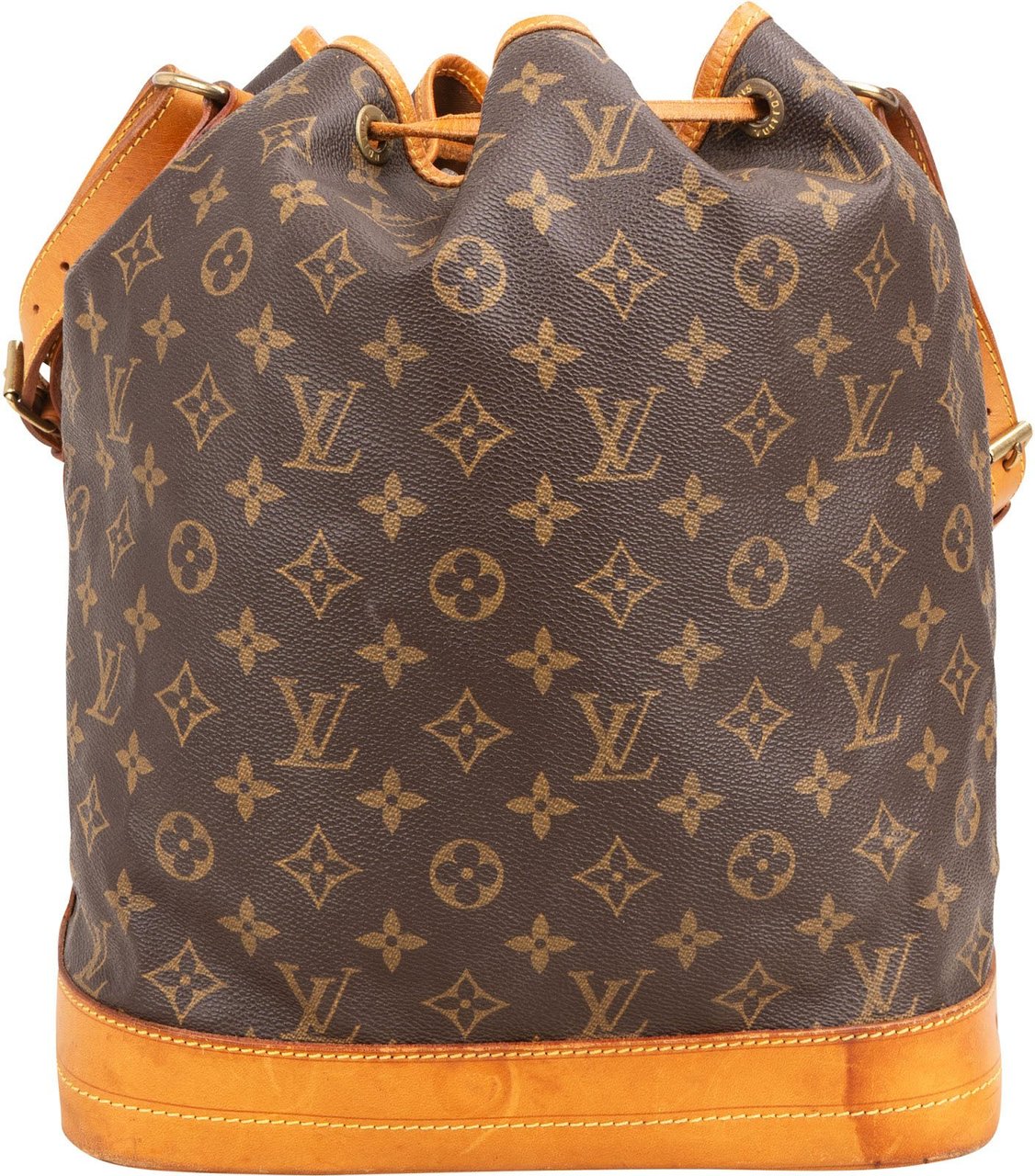Louis Vuitton Monogram Canvas Sac Noé Grande Shoulder Bag Bruin