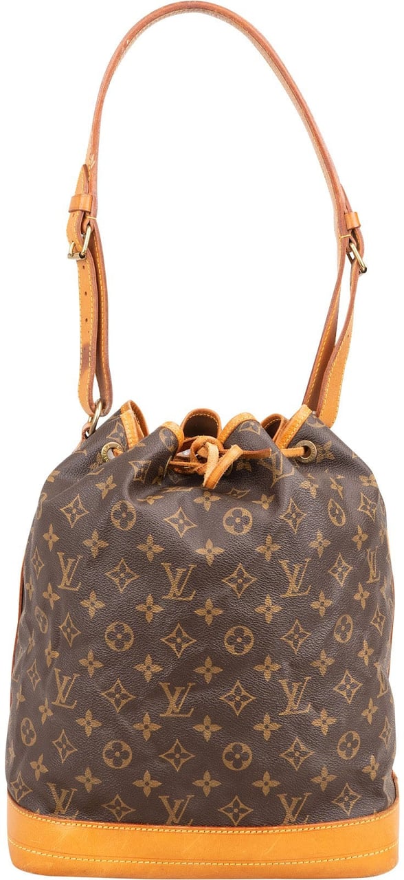 Louis Vuitton Monogram Canvas Sac Noé Grande Shoulder Bag Bruin