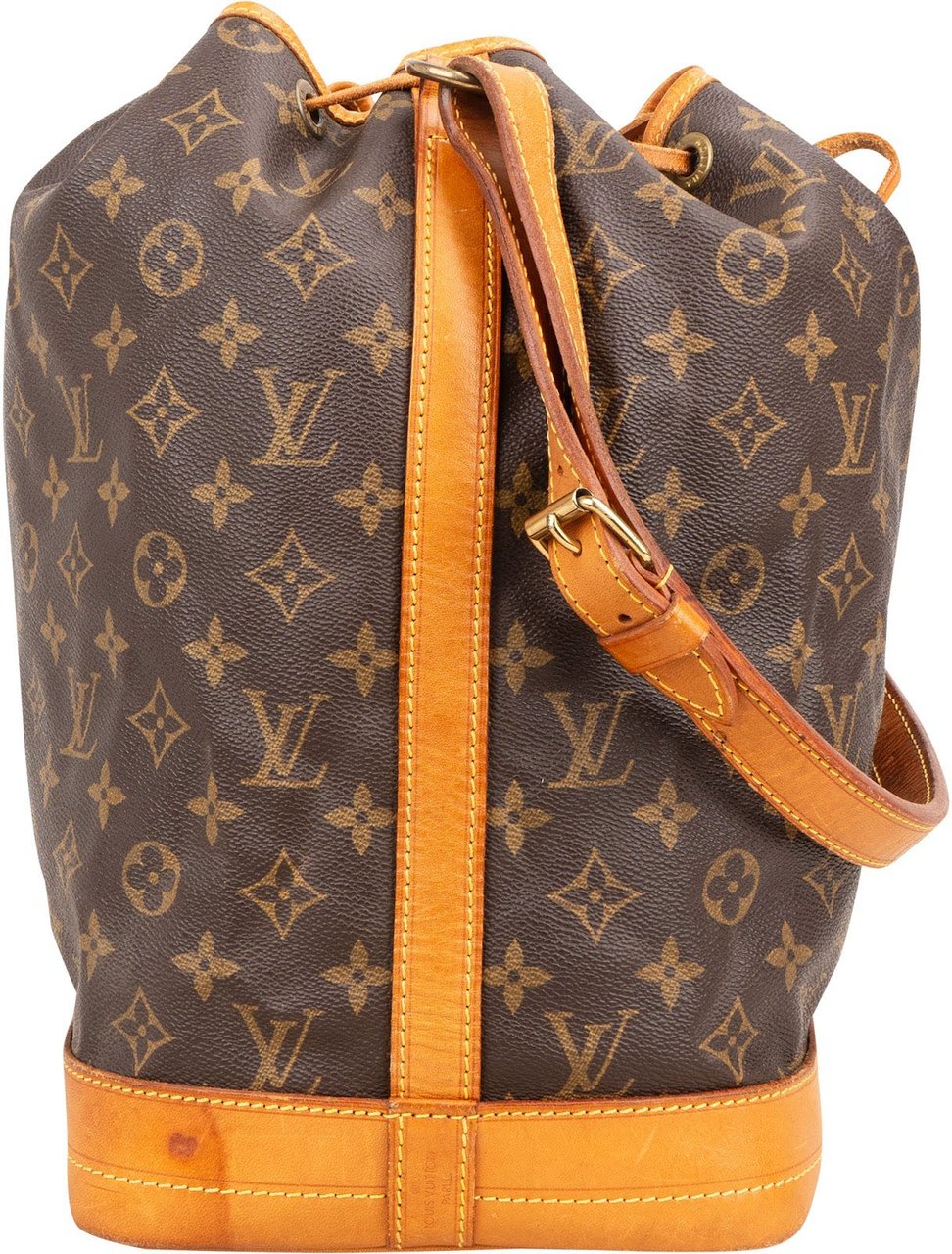 Louis Vuitton Monogram Canvas Sac Noé Grande Shoulder Bag Bruin