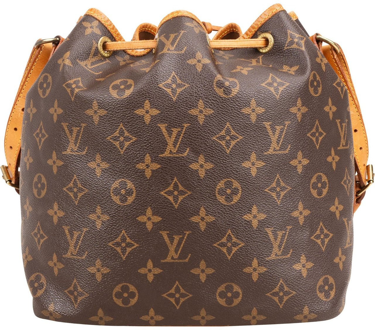 Louis Vuitton Monogram Canvas Sac Noé Petit Shoulder Bag Bruin