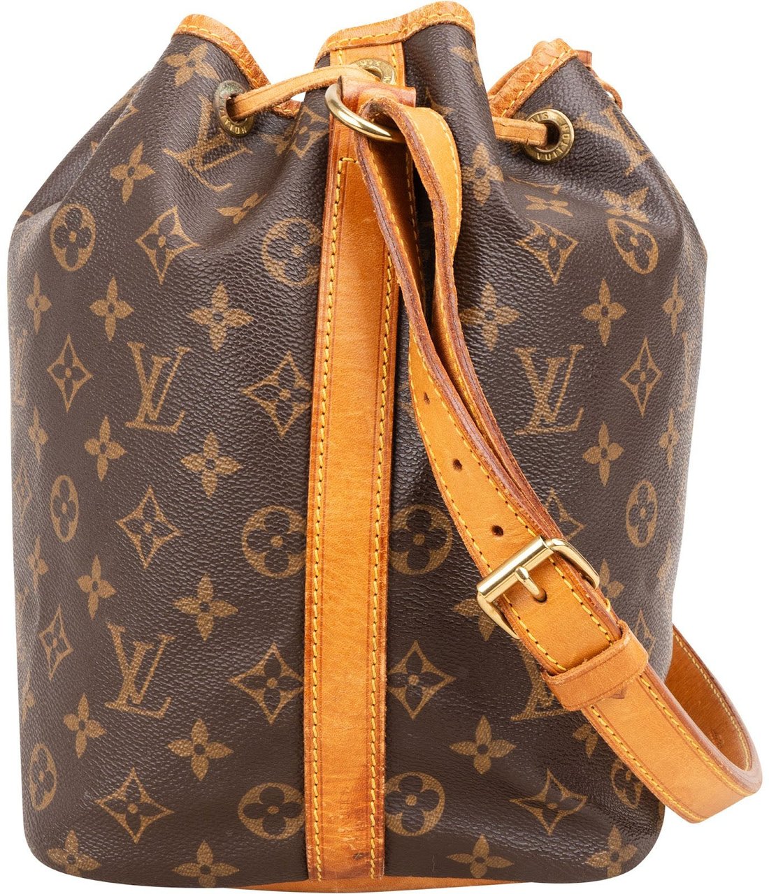 Louis Vuitton Monogram Canvas Sac Noé Petit Shoulder Bag Bruin