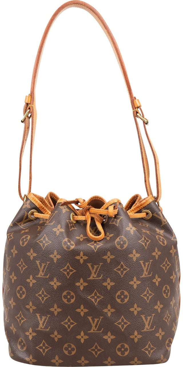 Louis Vuitton Monogram Canvas Sac Noé Petit Shoulder Bag Bruin