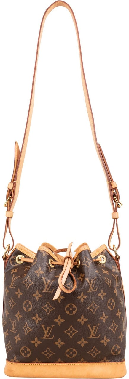 Louis Vuitton Monogram Canvas Sac Noé BB Crossbody Bag Bruin