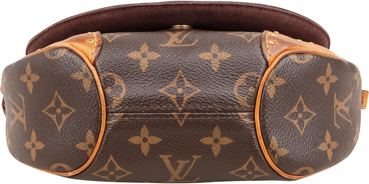 Louis Vuitton Monogram Canvas NM Saint Cloud Crossbody Bag Bruin