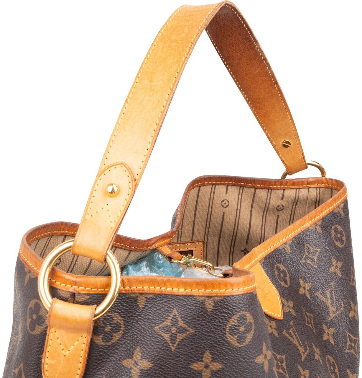 Louis Vuitton Monogram Canvas Delightful PM Shoulder Bag Bruin