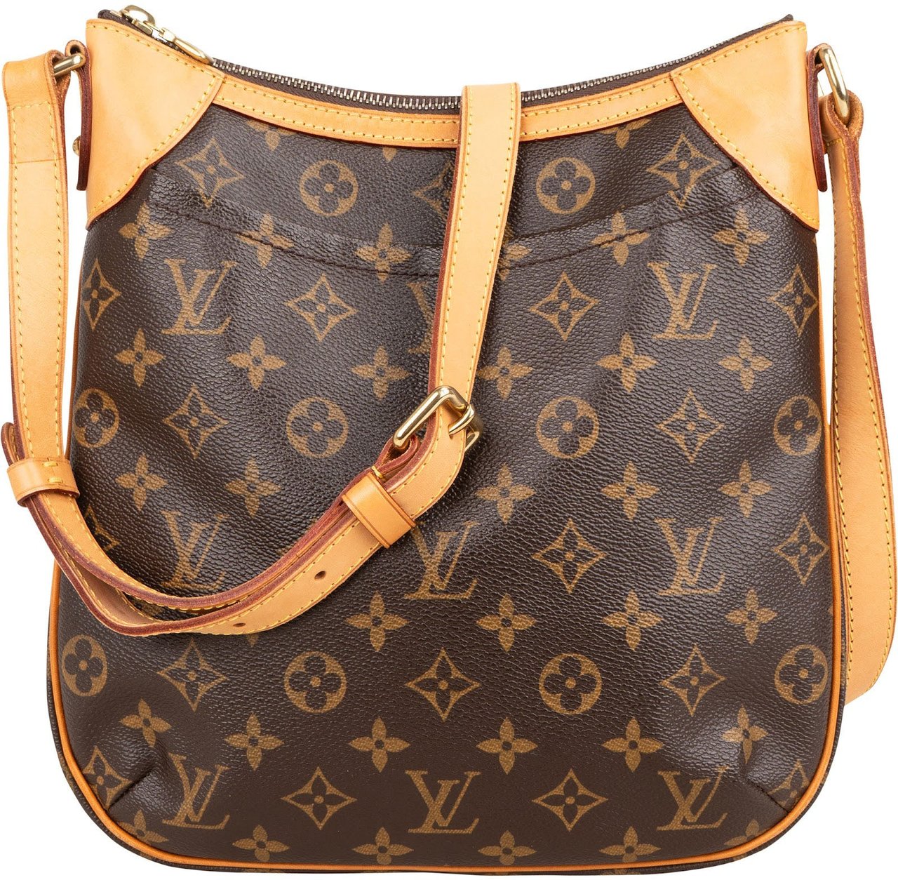 Louis Vuitton Monogram Canvas Odeon PM Crossbody Bag Bruin