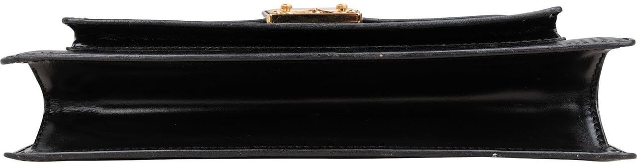 Louis Vuitton Noir Epi Leather Monceau Handbag Zwart