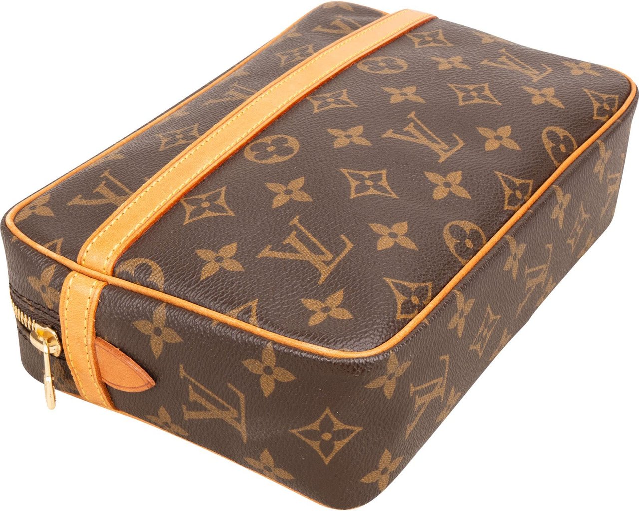Louis Vuitton Monogram Canvas Compiegne 23 Clutch Bruin