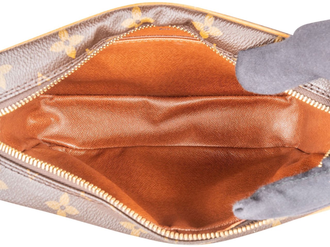 Louis Vuitton Monogram Canvas Compiegne 23 Clutch Bruin