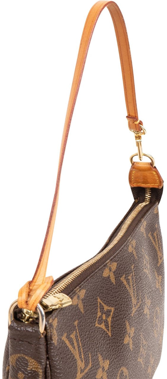 Louis Vuitton Monogram Canvas Pochette Accessoires Handbag Bruin