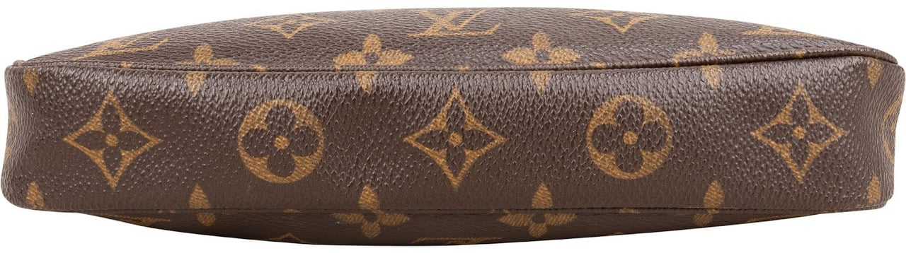 Louis Vuitton Monogram Canvas Pochette Accessoires Handbag Bruin