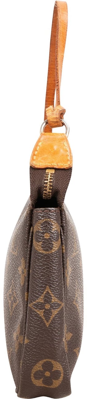 Louis Vuitton Monogram Canvas Pochette Accessoires Handbag Bruin