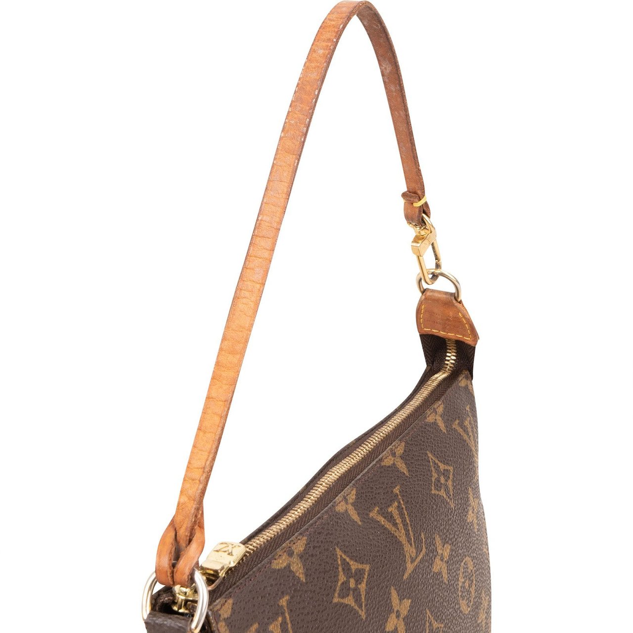 Louis Vuitton Monogram Canvas Pochette Accessoires Handbag Bruin