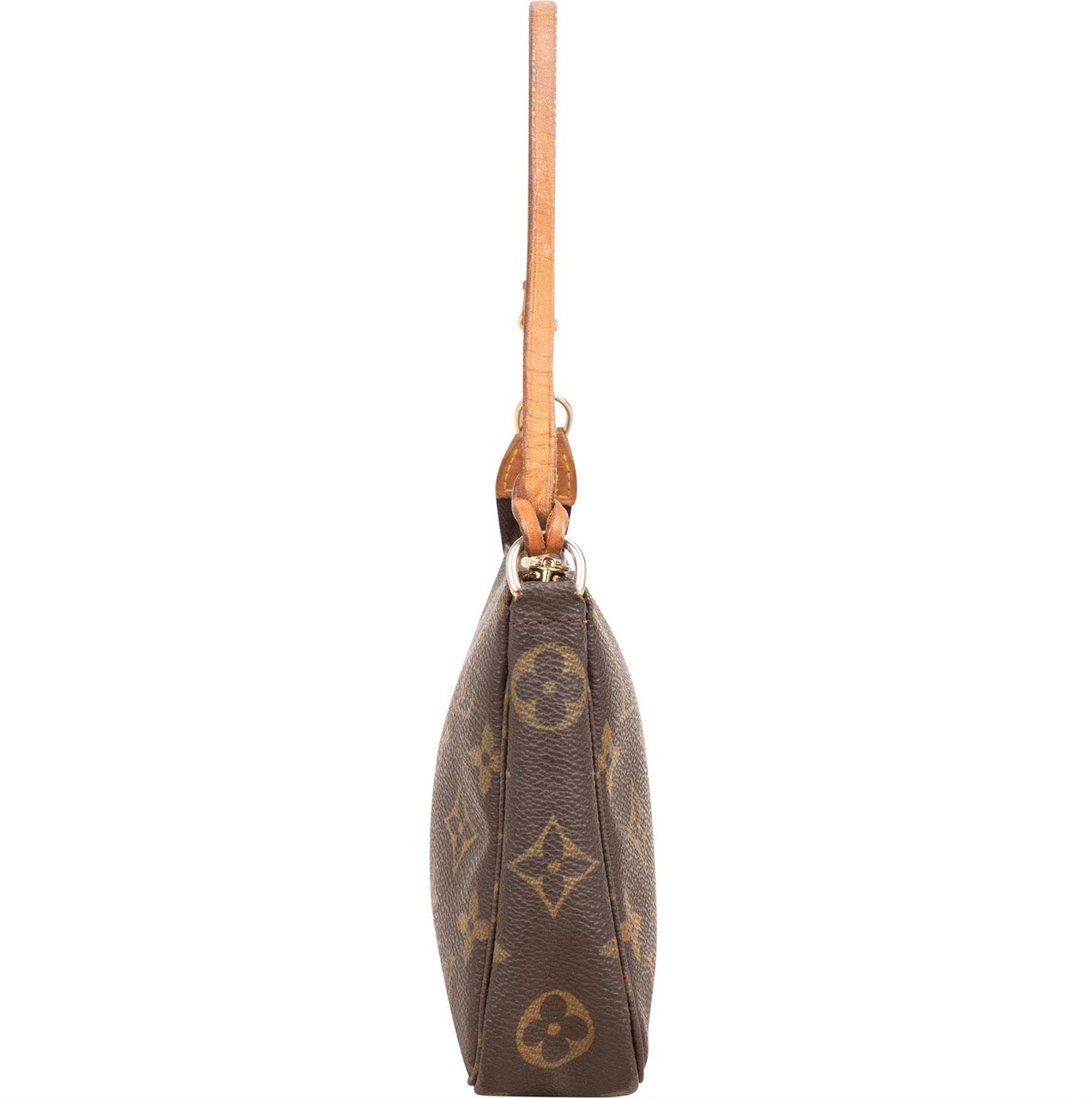 Louis Vuitton Monogram Canvas Pochette Accessoires Handbag Bruin