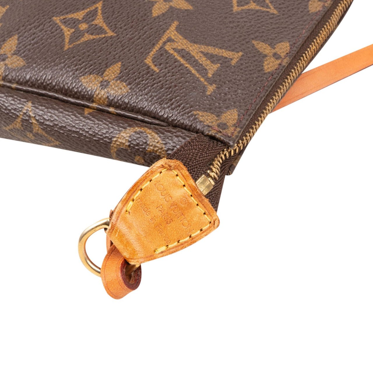 Louis Vuitton Monogram Canvas Pochette Accessoires Handbag Bruin