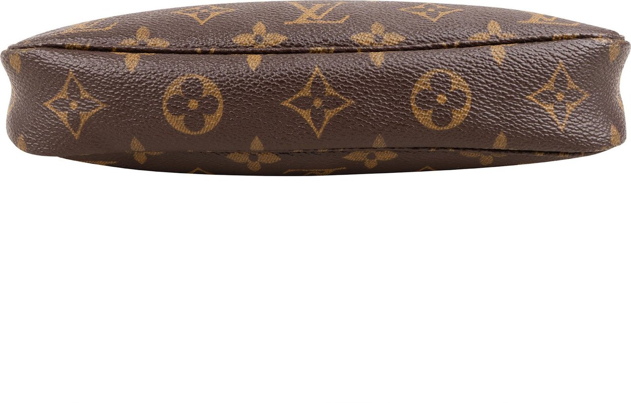 Louis Vuitton Monogram Canvas Pochette Accessoires Handbag Bruin