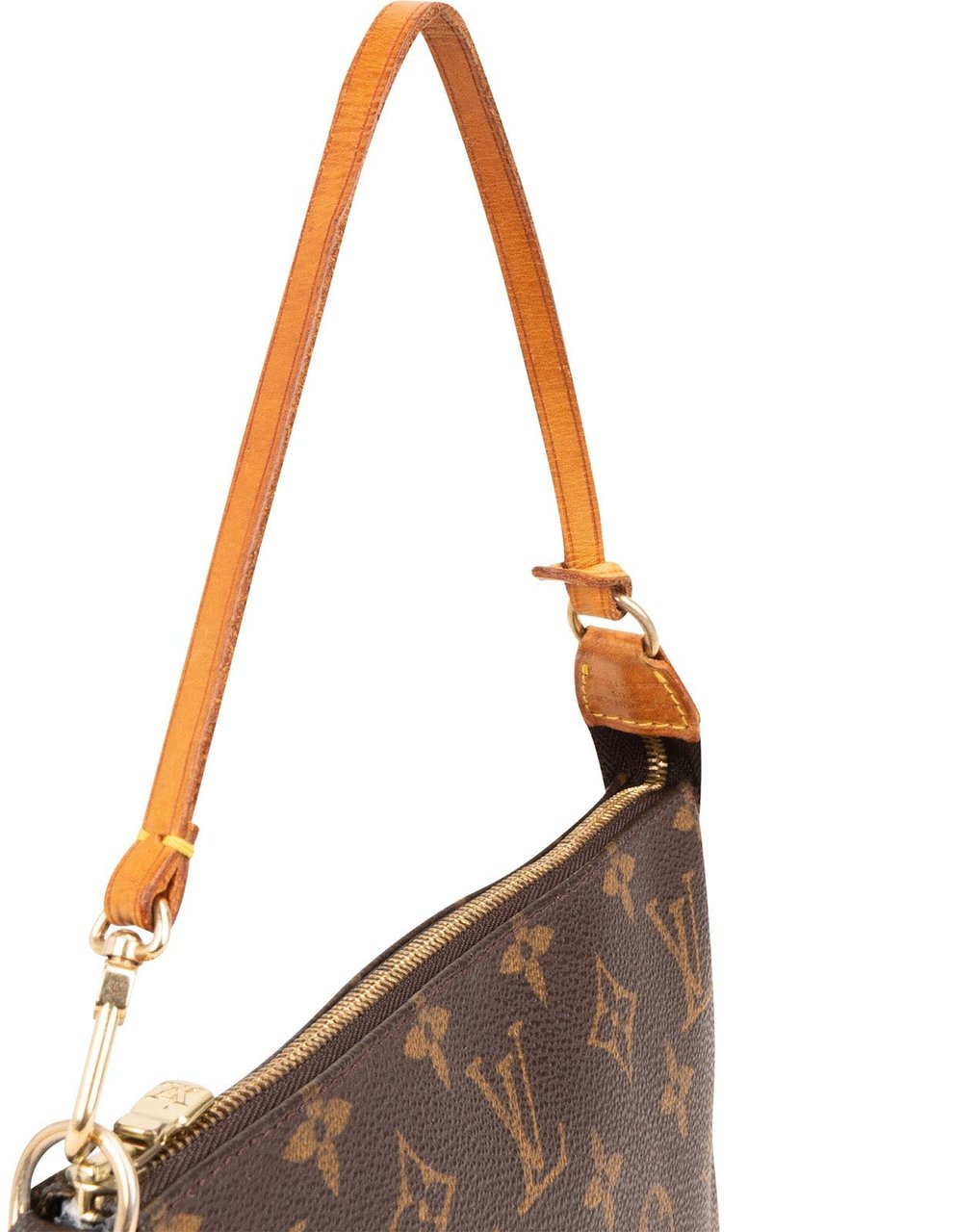 Louis Vuitton Monogram Canvas Pochette Accessoires Handbag Bruin