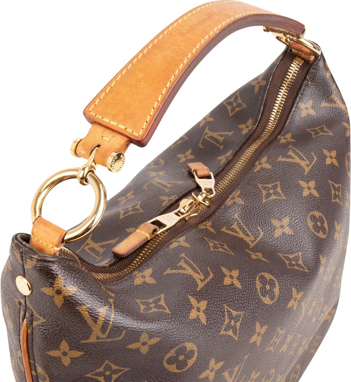 Louis Vuitton Monogram Canvas Sully PM Shoulder Bag Bruin