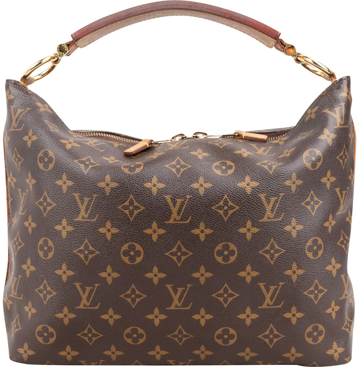 Louis Vuitton Monogram Canvas Sully PM Shoulder Bag Bruin