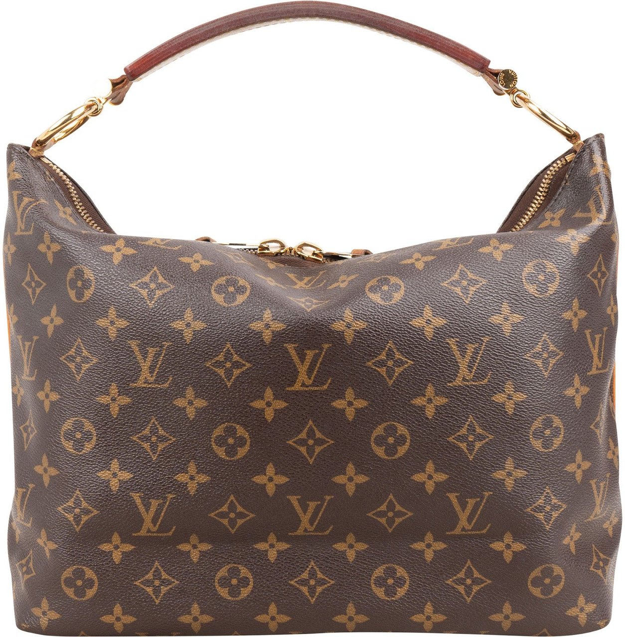 Louis Vuitton Monogram Canvas Sully PM Shoulder Bag Bruin