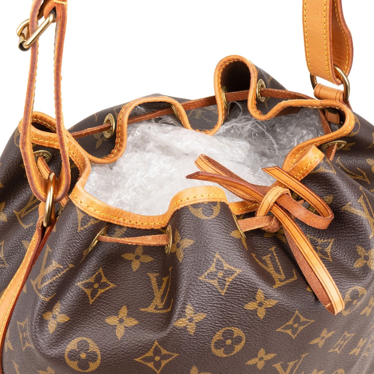 Louis Vuitton Monogram Canvas Sac Noé Grande Shoulder Bag Bruin