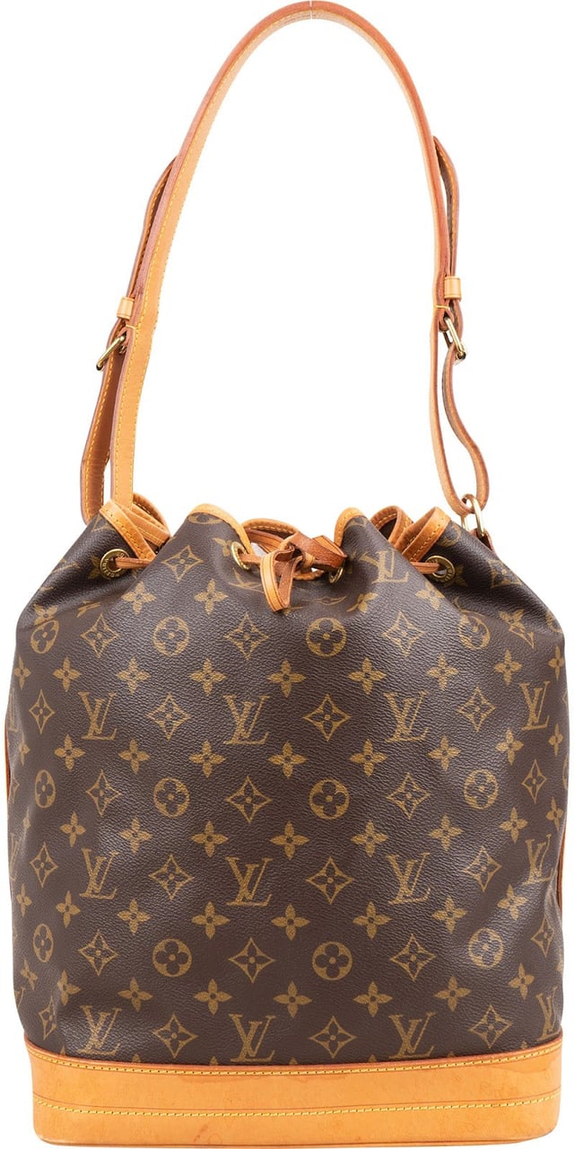 Louis Vuitton Monogram Canvas Sac Noé Grande Shoulder Bag Bruin