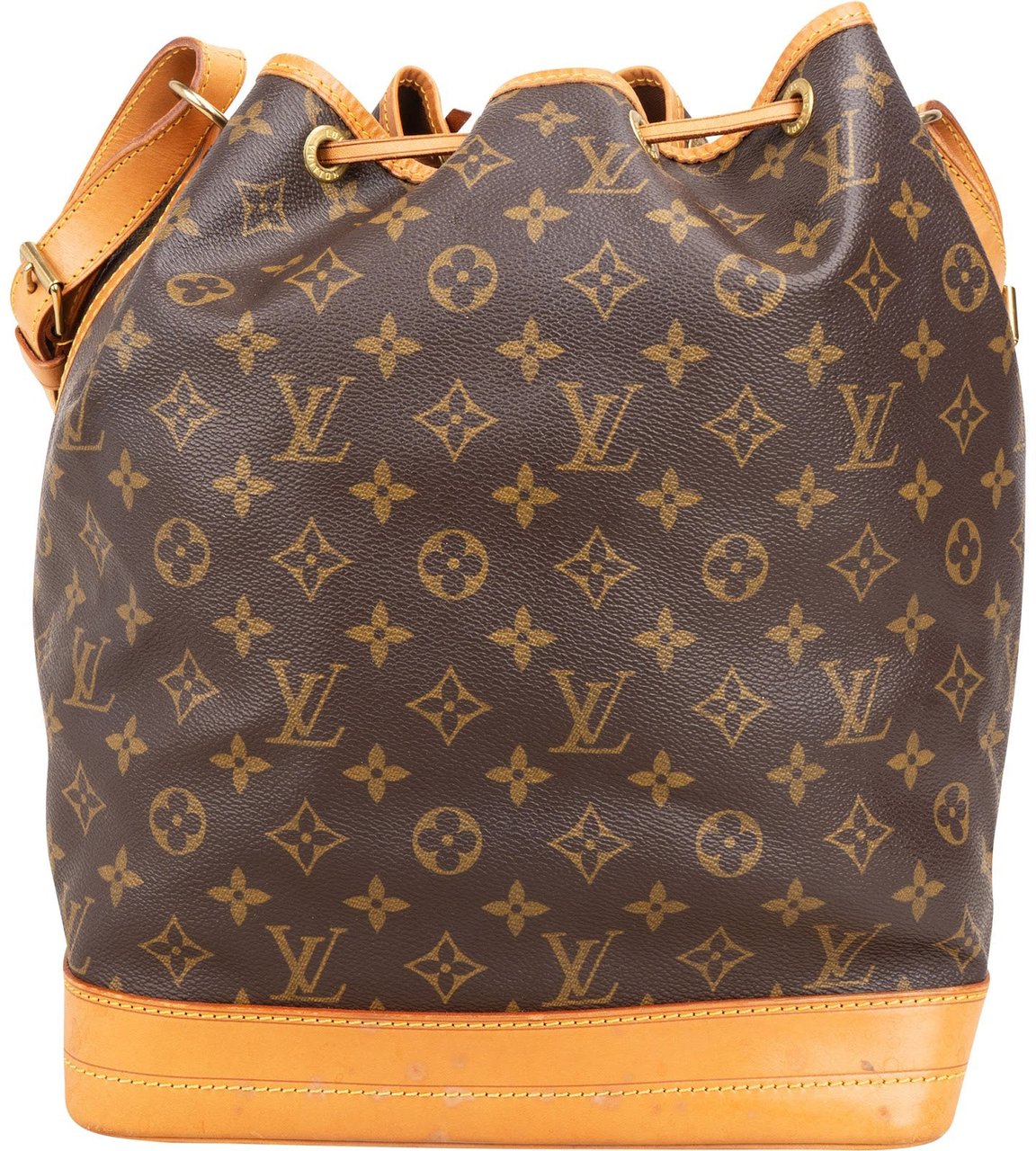 Louis Vuitton Monogram Canvas Sac Noé Grande Shoulder Bag Bruin