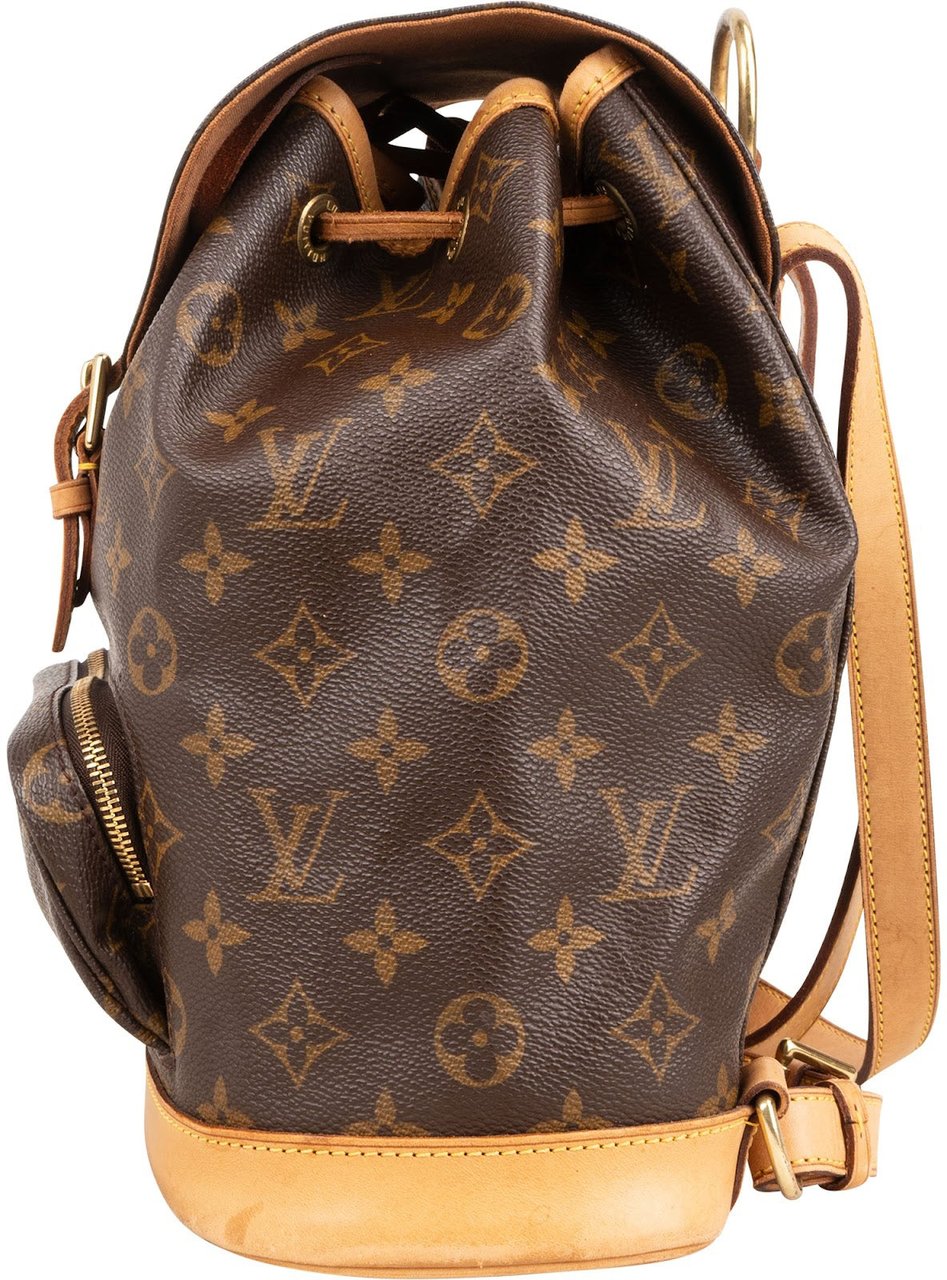 Louis Vuitton Monogram Canvas Montsouris MM Backpack Bruin