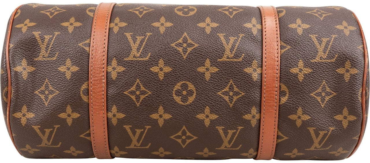 Louis Vuitton Monogram Canvas Papillon Set Handbag Bruin