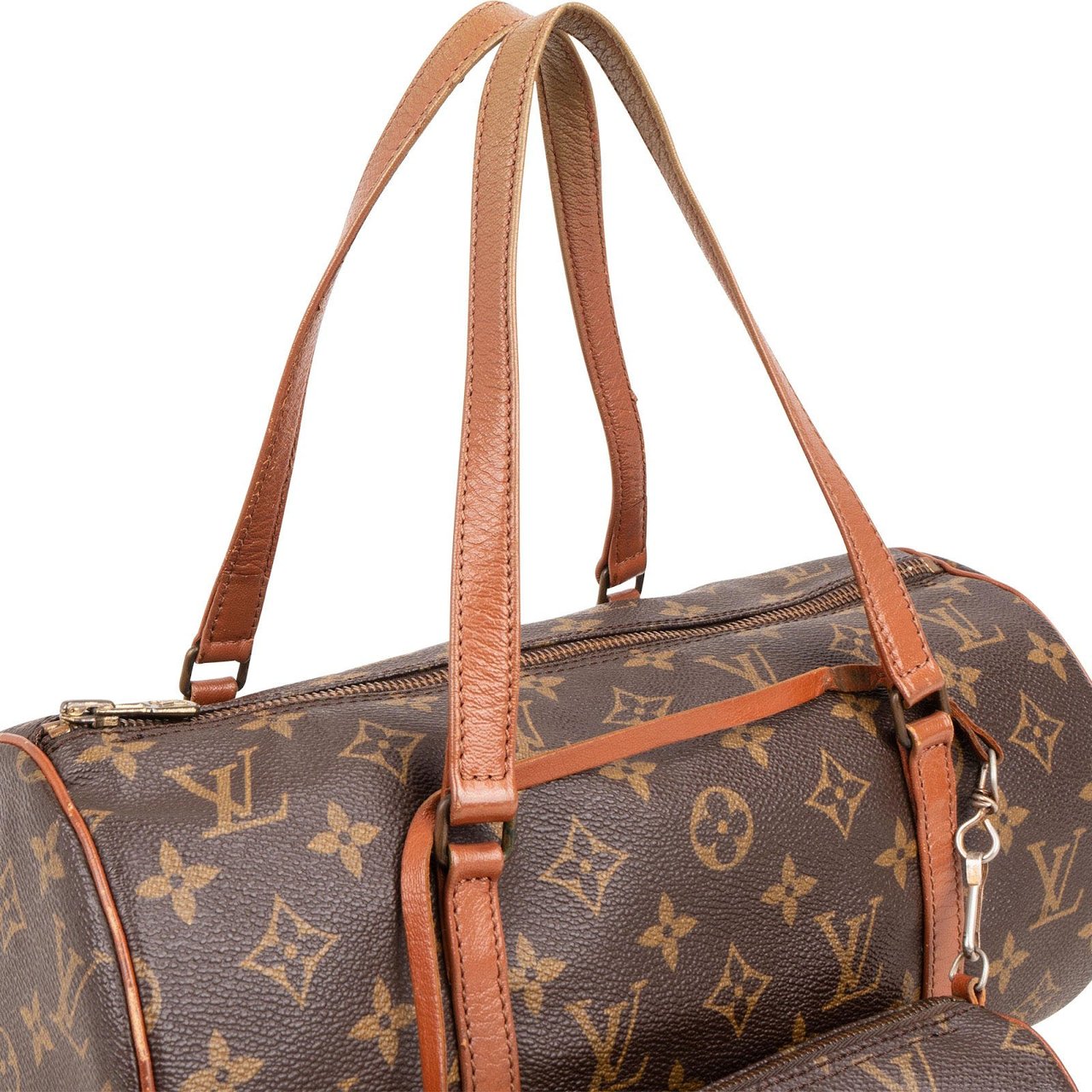 Louis Vuitton Monogram Canvas Papillon Set Handbag Bruin