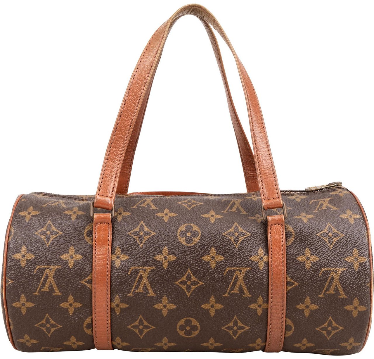 Louis Vuitton Monogram Canvas Papillon Set Handbag Bruin