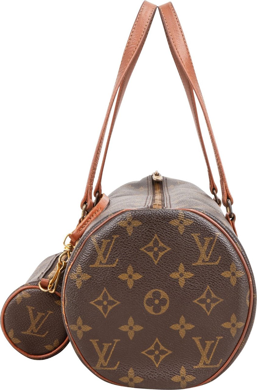 Louis Vuitton Monogram Canvas Papillon Set Handbag Bruin