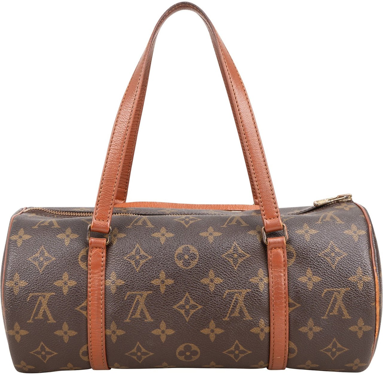 Louis Vuitton Monogram Canvas Papillon Set Handbag Bruin