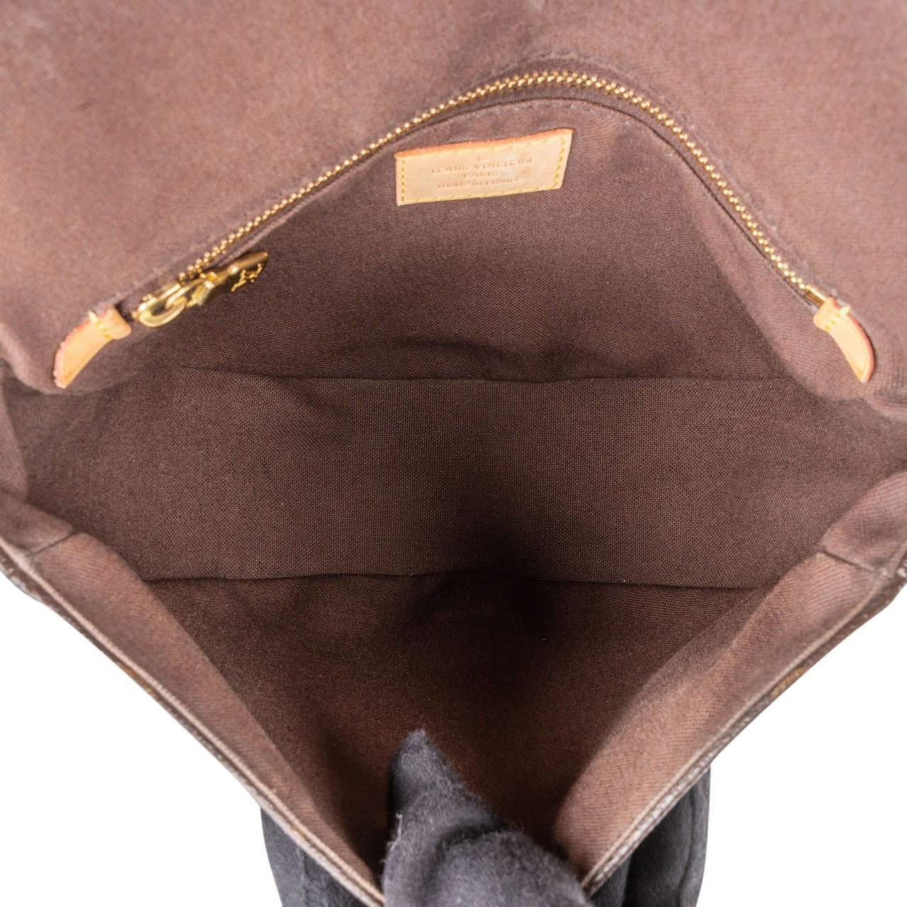 Louis Vuitton Monogram Canvas NM Chantilly MM Crossbody Bag Bruin