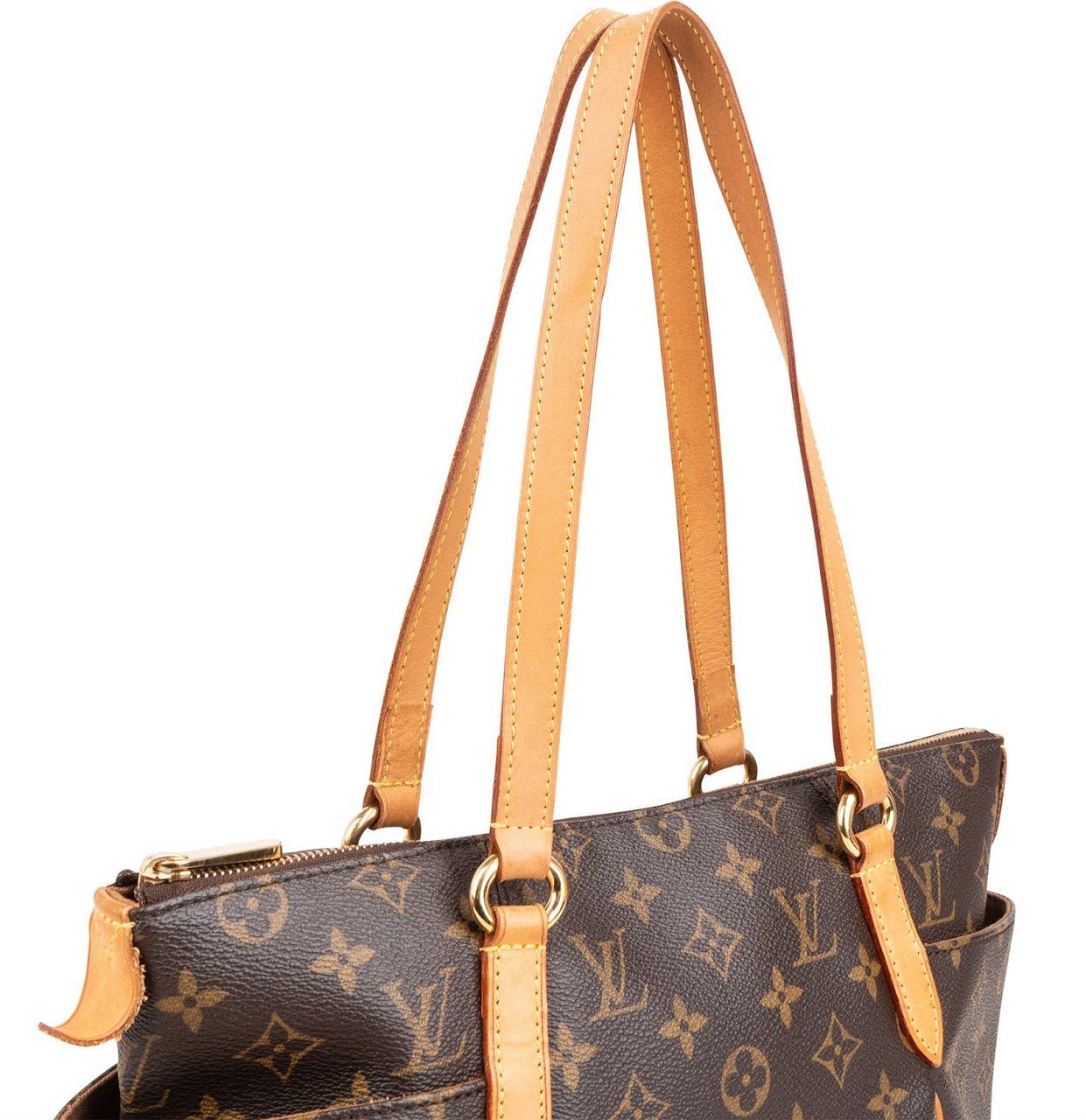 Louis Vuitton Monogram Canvas Totally PM Shoulder Bag Bruin