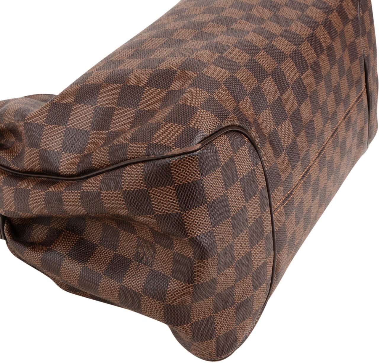 Louis Vuitton Monogram Damier Ebene Reggia Shoulder Bag Bruin