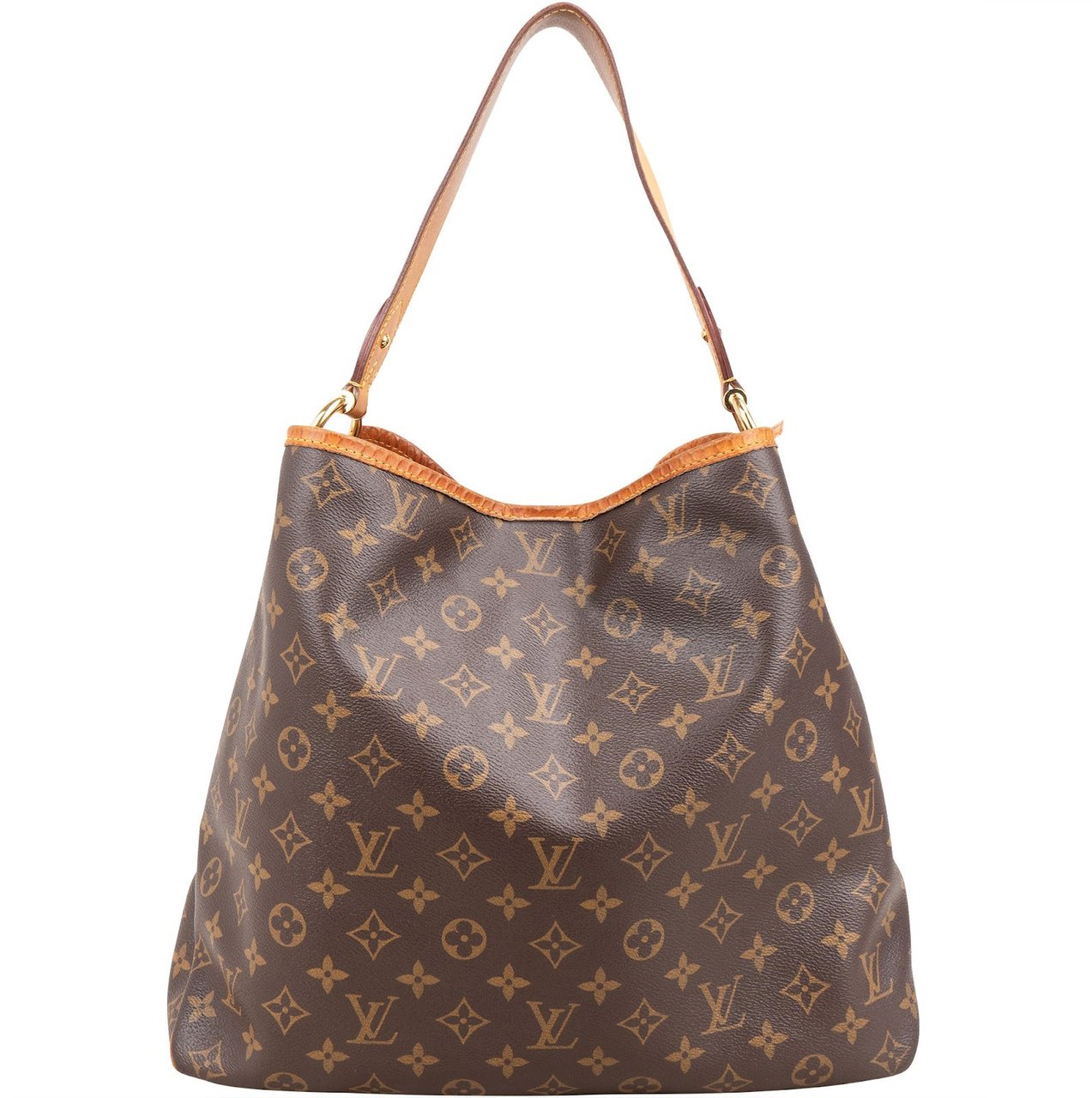 Louis Vuitton Monogram Canvas NM Delightful MM Shoulder Bag Bruin