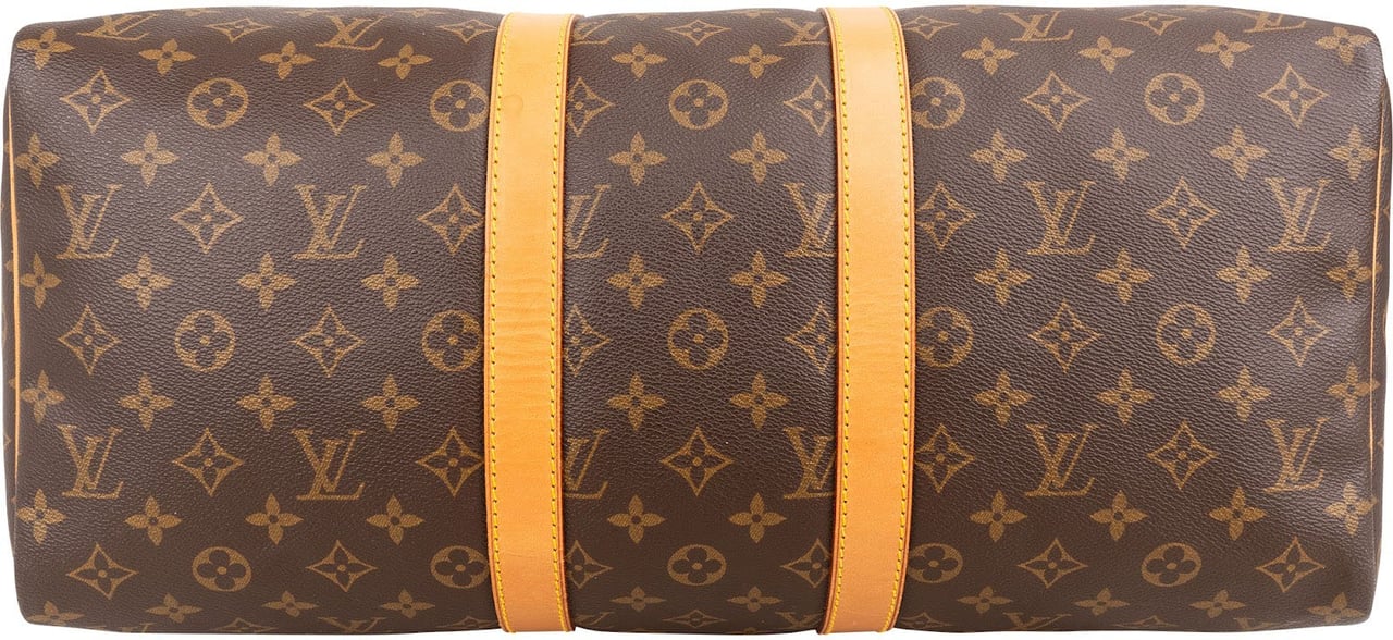 Louis Vuitton Monogram Canvas Keepall 45 Travel Bag Bruin
