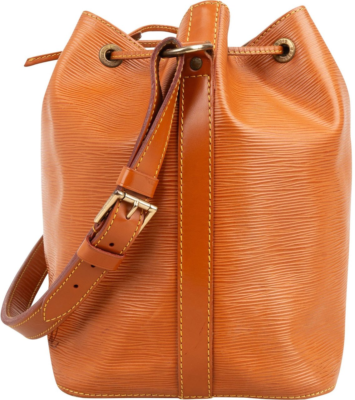 Louis Vuitton Kenyan Fawn Epi Leather Sac Noé Petit Shoulder Bag Bruin