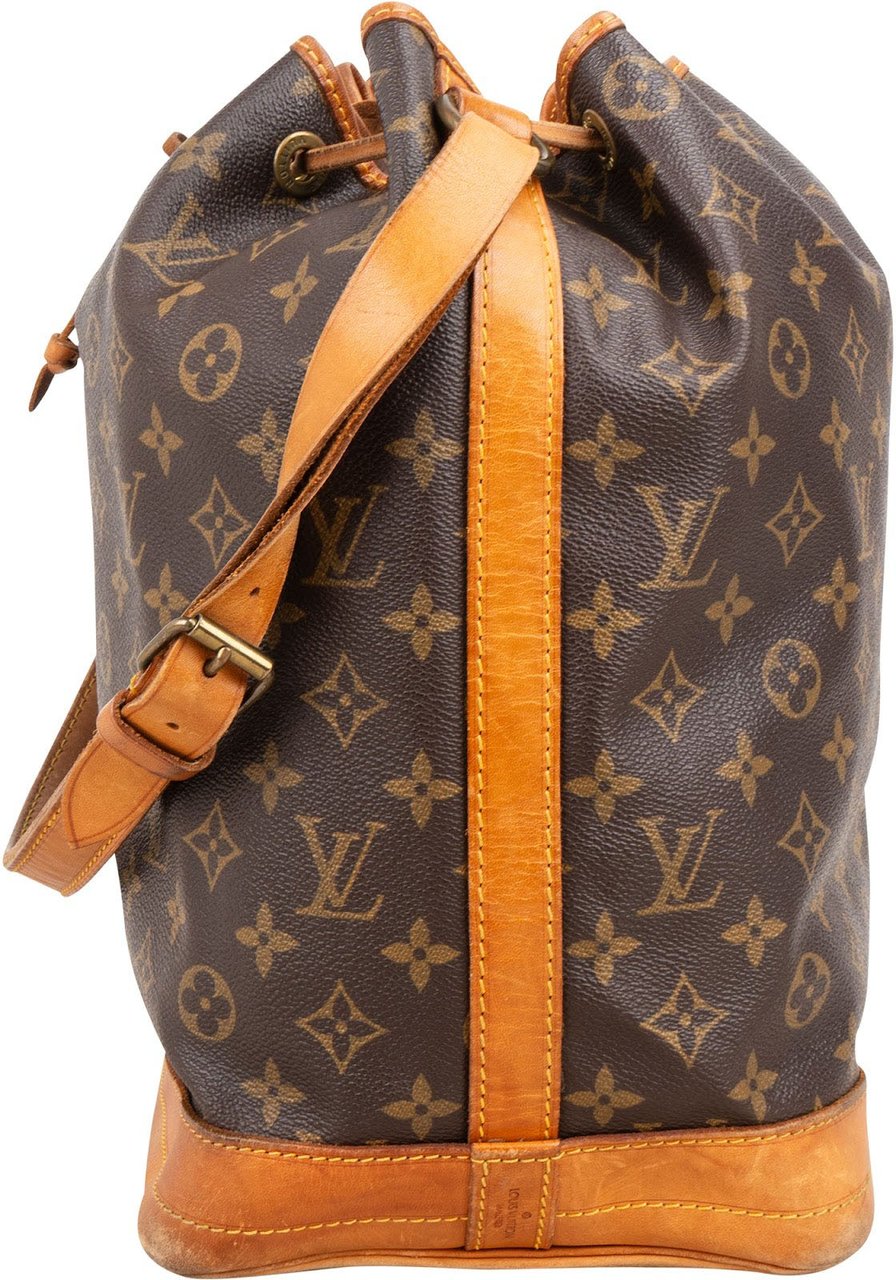 Louis Vuitton Monogram Canvas Sac Noé Grande Shoulder Bag Bruin