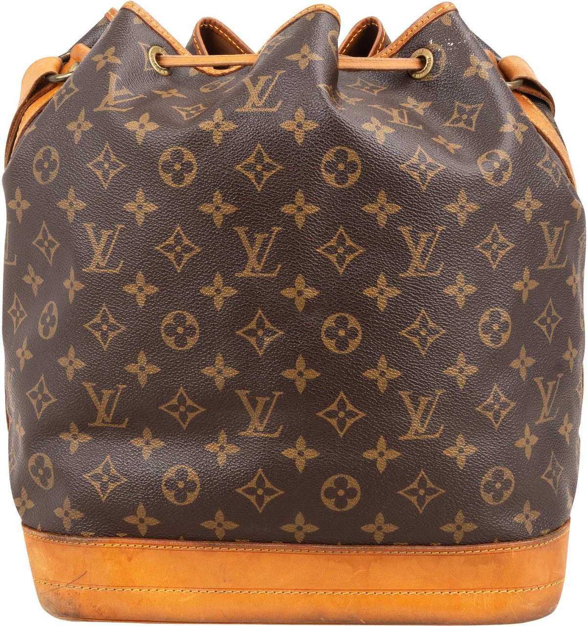 Louis Vuitton Monogram Canvas Sac Noé Grande Shoulder Bag Bruin