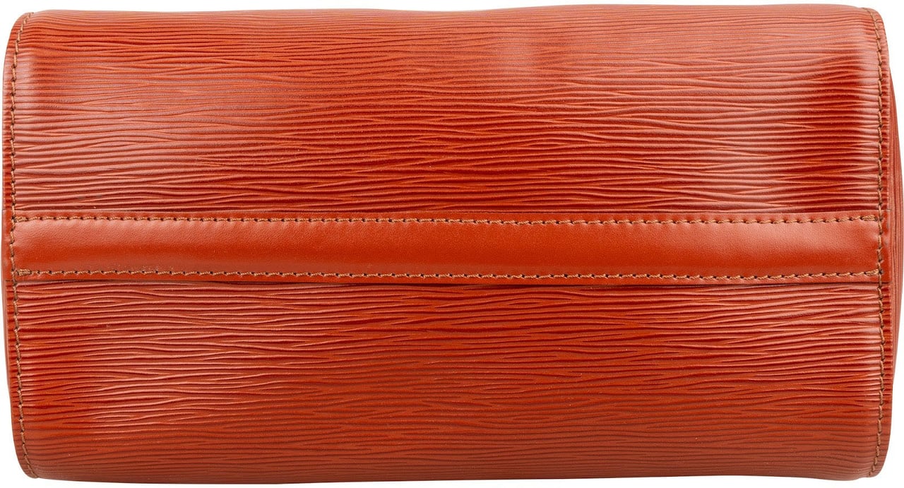 Louis Vuitton Kenyan Fawn Epi Leather Speedy 30 Handbag Oranje