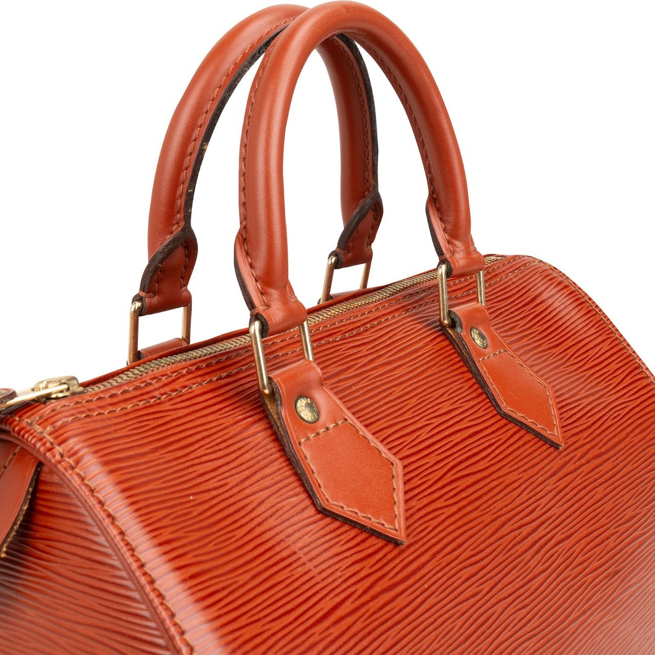 Louis Vuitton Kenyan Fawn Epi Leather Speedy 30 Handbag Oranje