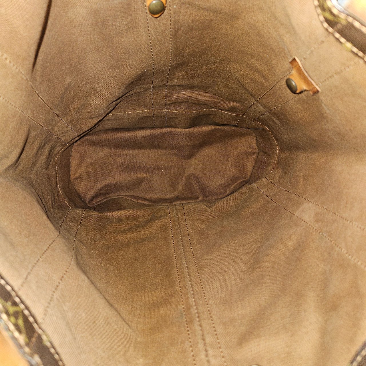 Louis Vuitton Monogram Canvas Randonnee GM Backpack Shoulder Bag Bruin