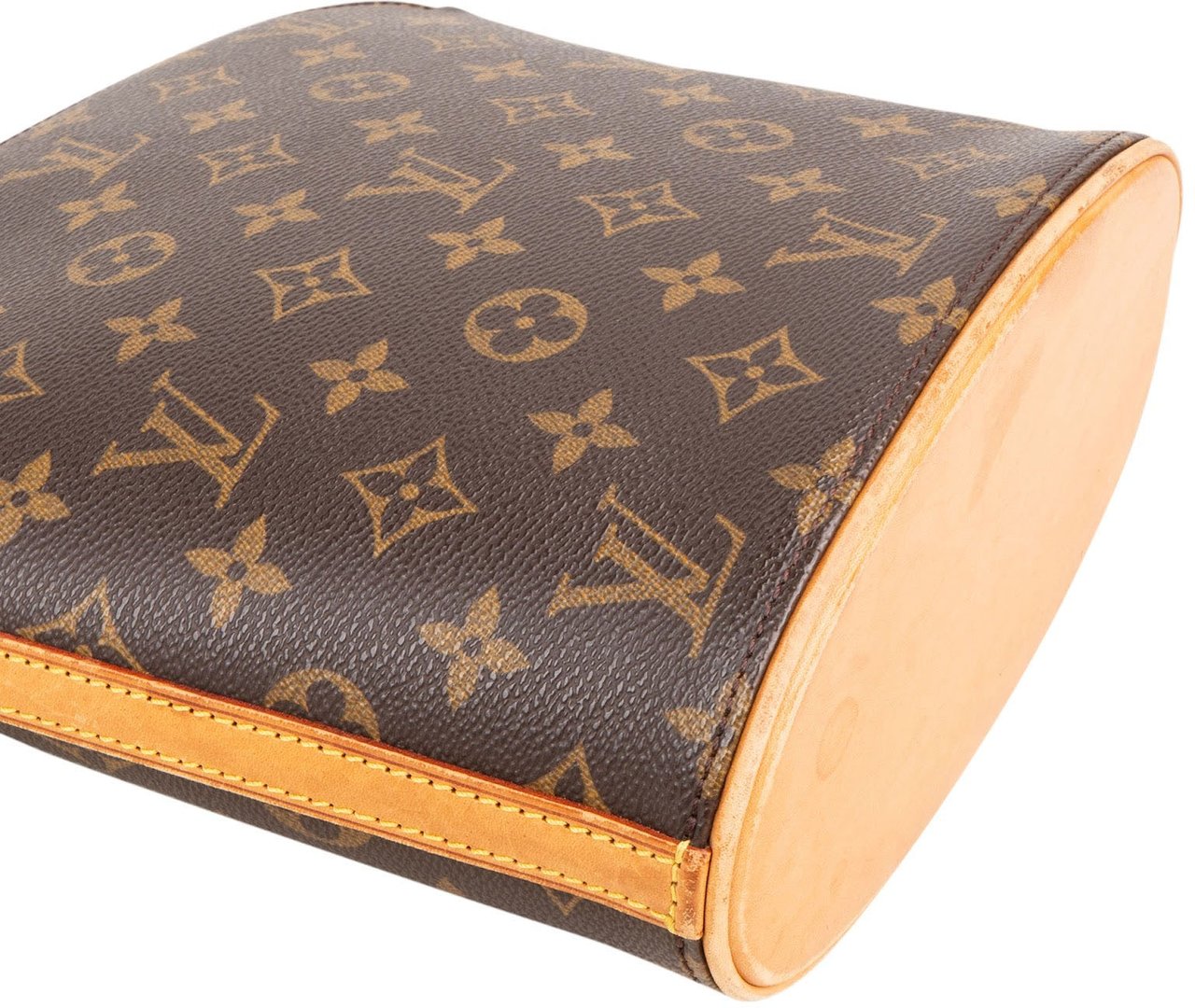 Louis Vuitton Monogram Canvas Drouot Crossbody Bag Bruin